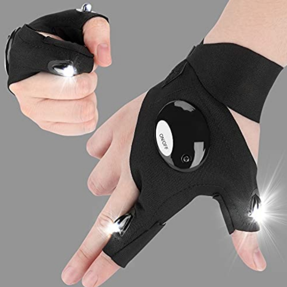 LED Flashlight Lighted Gloves - Picture 5 of 7